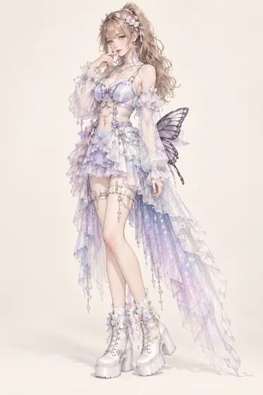 星彩リバースのフェアリーの着用例
