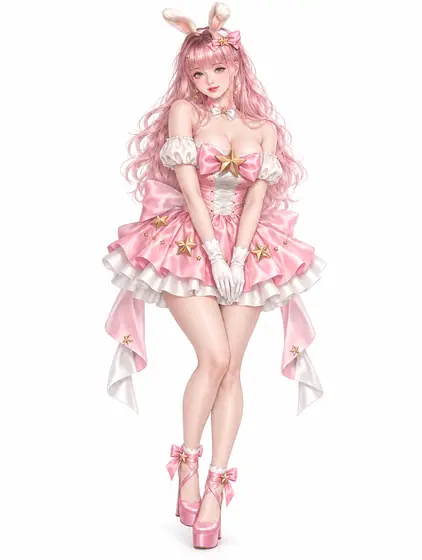 桃星のマジカルアイドルミニの着用例